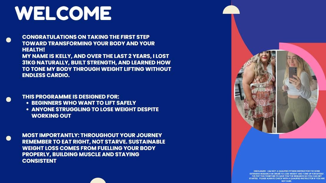 Lift & Lose: 8 week strength and tone programme